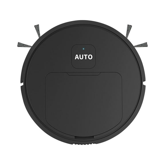 Mini Robot Vacuum Cleaner, USB Rechargeable Small Robotic Sweeper for Hard Floors, Automatic Cleaning Machine with 20 Min Runtime, Compact Design 6.3x6.3x2.36 Inch