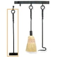 thumbnail image 1 of Mini Rope Design Hoe 18 Inch - Powder Coated Graphite, 1 of 1
