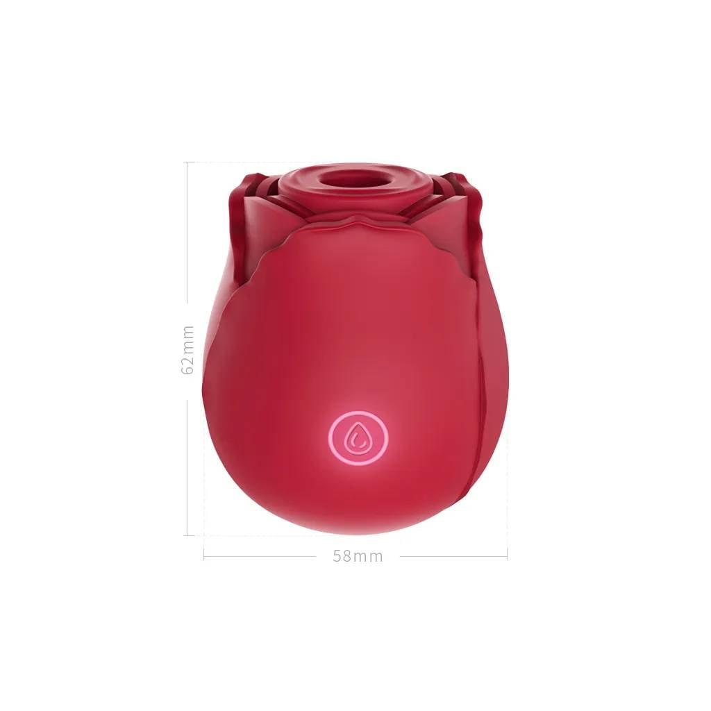 Mini Rose Flower Shaped Silicone Stimulator with 10 Burundi | Ubuy