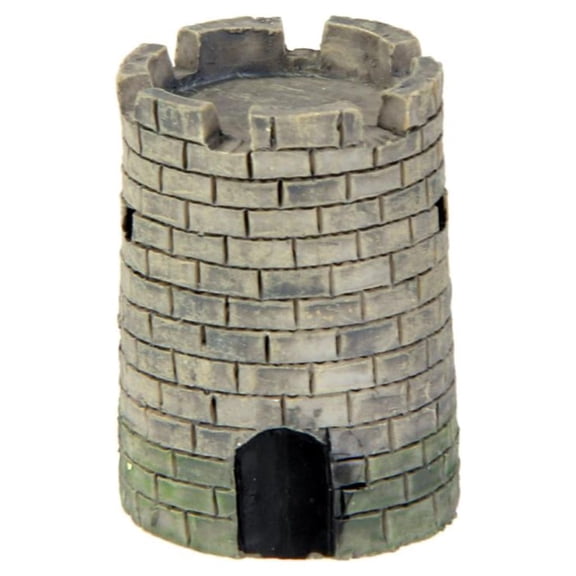Mini Round Castle Shape Miniature Figurines, for Dollhouse / Landscape / Flower Pot DIY Decor