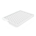 thumbnail image 1 of Mini Round Ice Cube Tray 104 Cavities with Lid and Storage Container for Crushed Ice for Chilled Drinks Coffee Juice Easy Release Mold A White, 1 of 4