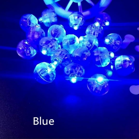 Mini Round LED Ball Lamp Balloon Light,Long Standby Time Ball Balloon Lights for Paper Lantern Balloon Light Party Wedding Decoration，Party Birthday,Festival Decorative Lights