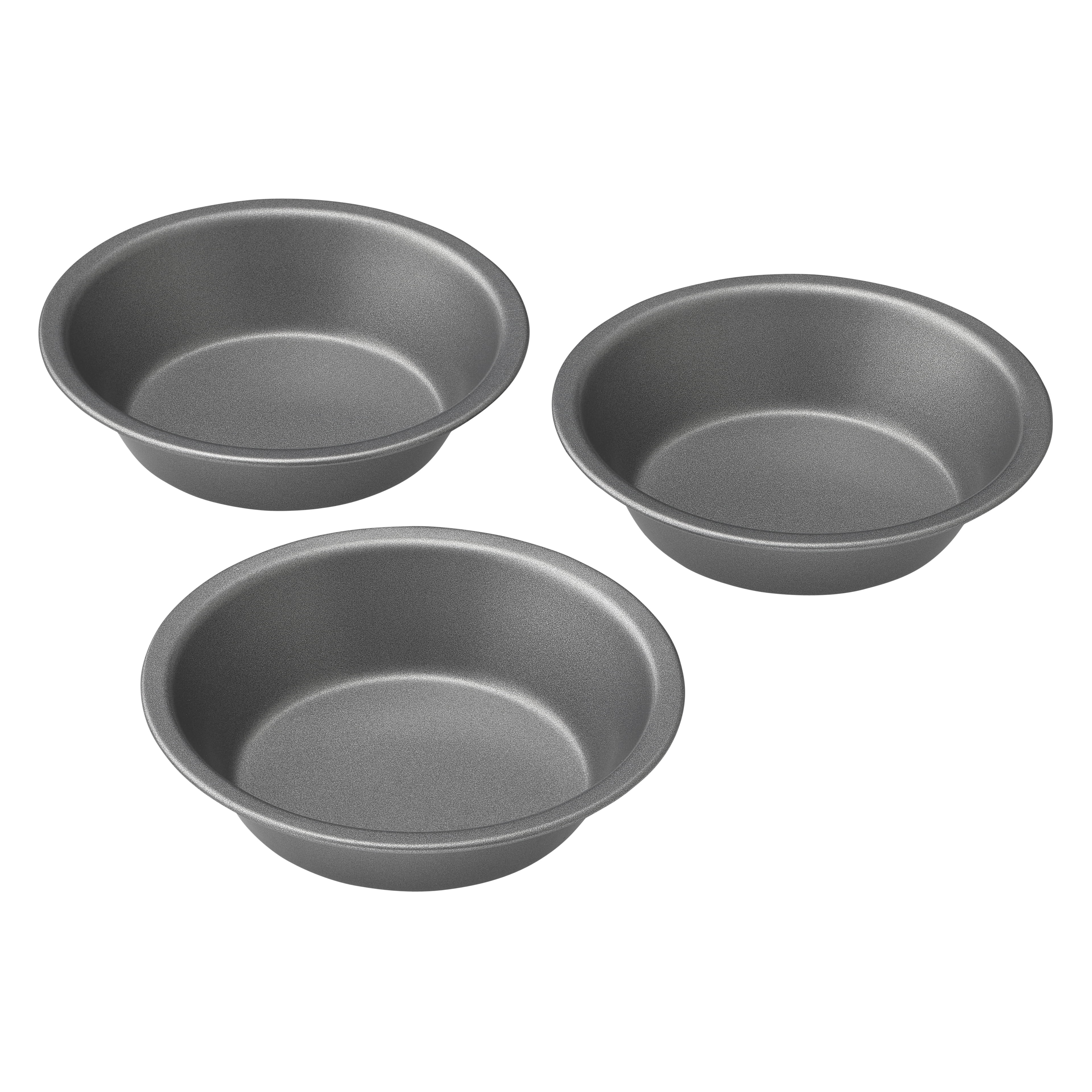 Wilton Non-Stick Round Aluminum Mini Cake Pans Set