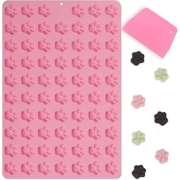 4-Pack Silicone Gumdrop Molds With Droppers - 206 Cavity Animal & Fruit Shapes For Gummy Candy, Chocolate, Jelly, Ice