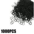 thumbnail image 1 of Mini Soft Elastic Hair Rubber Bands For Kids Braiding Wedding Hairstyles Tiny Stretchy Ponytail Ties 1000PCS, 1 of 8