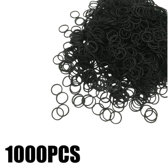 Mini Soft Elastic Hair Rubber Bands For Kids Braiding Wedding Hairstyles Tiny Stretchy Ponytail Ties 1000PCS