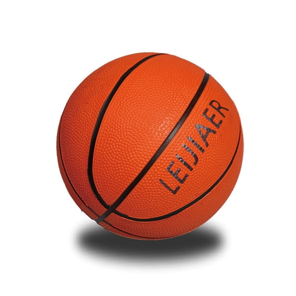 Mini Rubber Basketball for Indoor Outdoor Training, Durable Bounce Practice Ball for Skill Drills, Sports Toy for All Ages