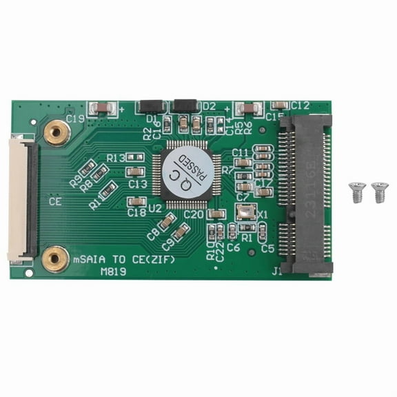 Mini MSATA PCI-E SSD to 40Pin 1.8 Inch ZIF/CE Converter Card for ZIF Hard Disk