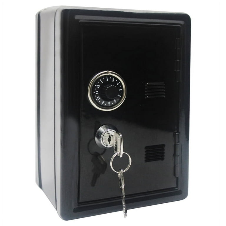 Mini Safe - 7x 4.7x 3.9 inch Safe Box, Simulation Safe Storage Box
