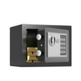 Mini Safe Key Password,Double Insurance Antitheft Home Safe Deposit