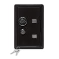 thumbnail image 1 of Mini Safe and Lock Box,Money Box,Digital Keypad Safe Box,Steel Alloy Drop Safe, Keypad Lock,Perfect for Home Office Hotel Business Jewelry Gun Cash Use Storag Black, 1 of 4