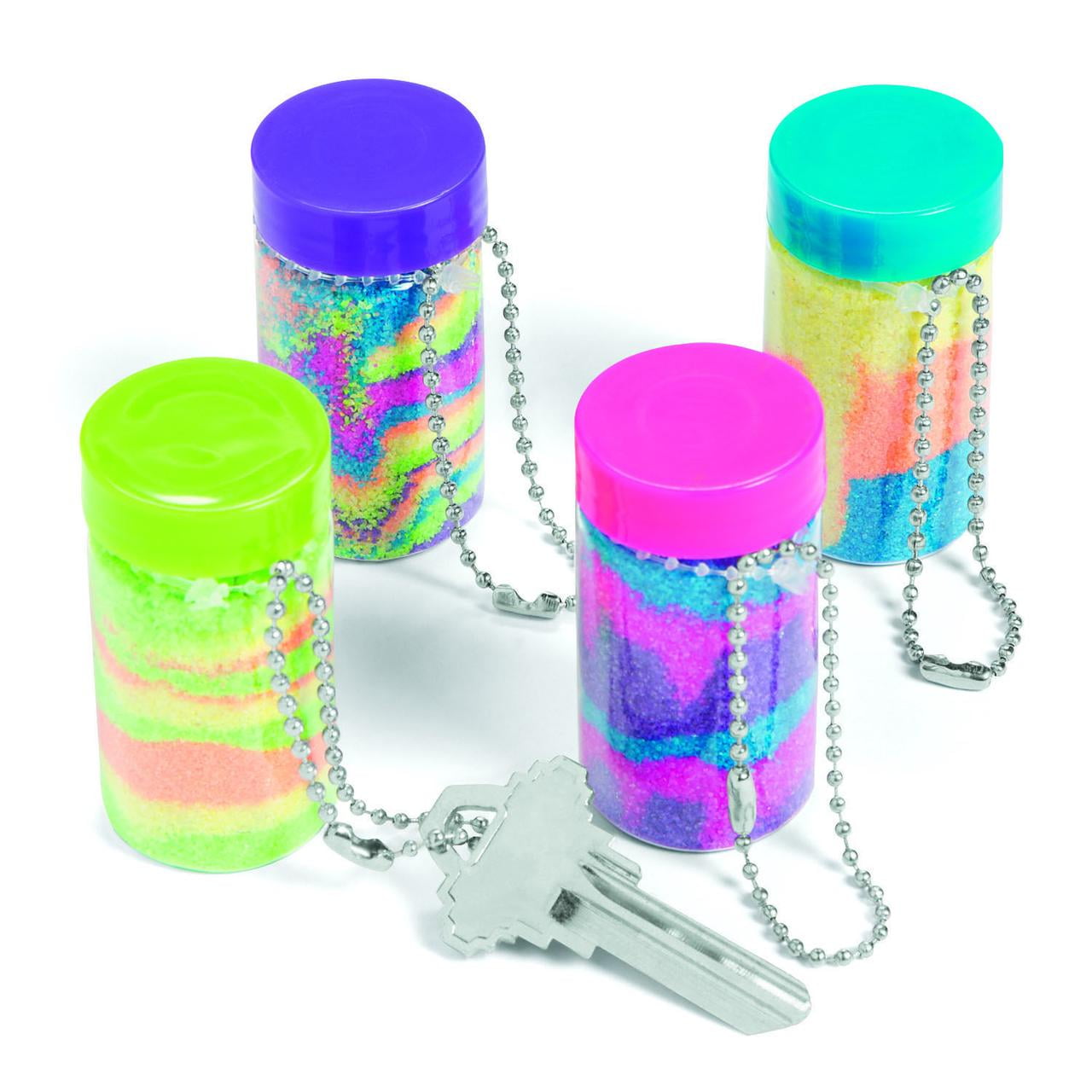 Sand Keychain Mini Sand Art Bottle Keychains, Craft Supplies, Containers, Sand Art ...