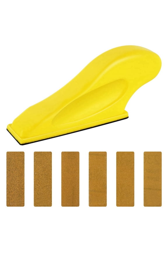 Mini Sander Kit, Micro-Sanding Tools for Small Projects,Detail Handle