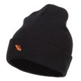 thumbnail image 1 of Mini Saturn Embroidered Long Beanie - Black OSFM, 1 of 5
