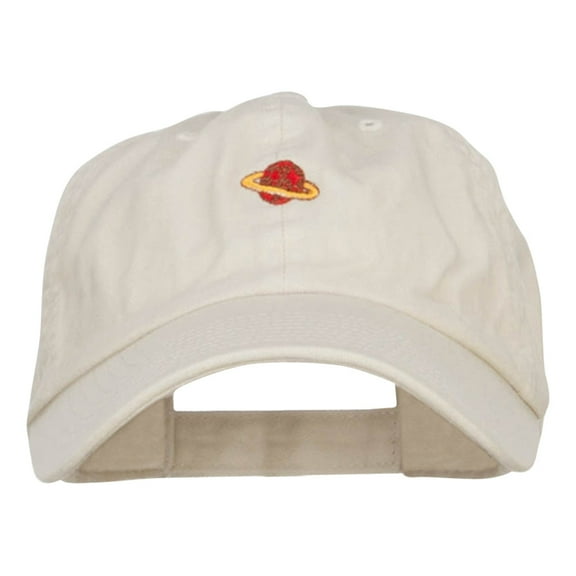 Mini Saturn Embroidered Low Cap - Putty OSFM