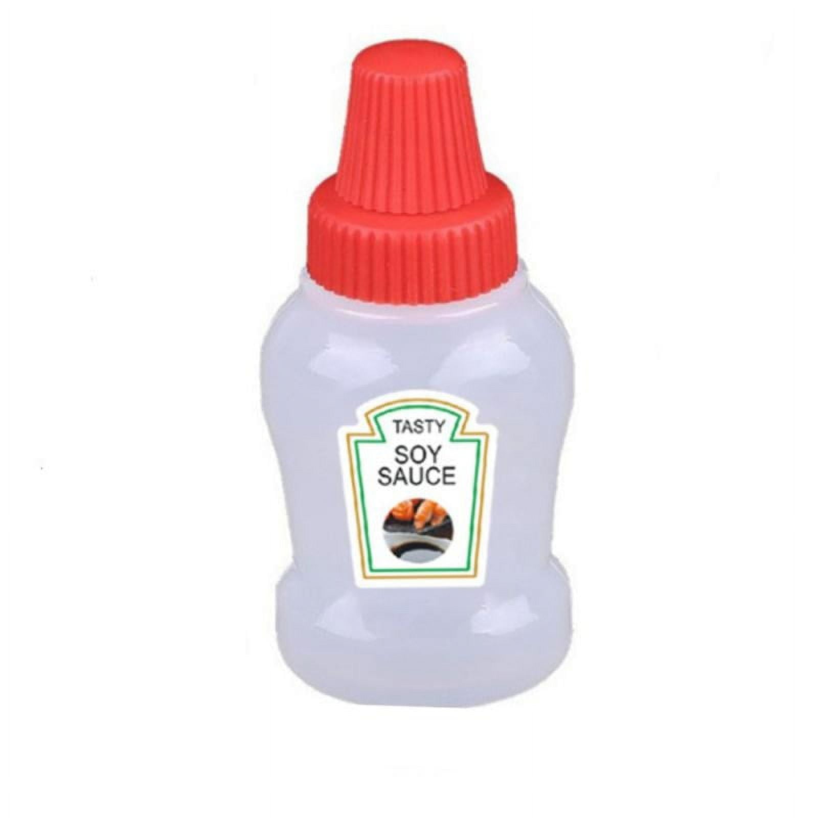 Mini Sauce Bottle Refillable Ketchup Honey Salad Containers Bottles