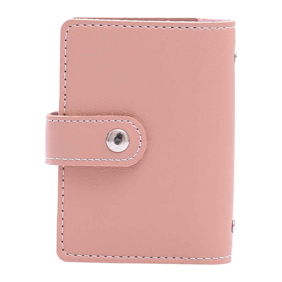 Mini Savings Binder, Pocket Money Budget Planner with Cash Pockets, Credit Card Holder & Storage Rack, Financial Organizer for Bills Coins, Travel Card Bag