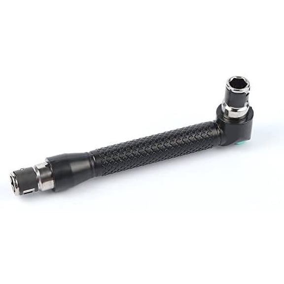 Mini Screwdriver and Bits, 1/4" Drive, L-Shaped Handle Extension Double Hex Head Socket Wrench Flat Head Screwdriver Philips Torx Screwdriver Bits Kit