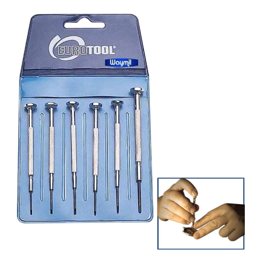 Mini Screwdriver Precision Set 6 Pcs Jewelry Watchmakers Repair ...