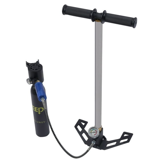 0.5L Mini Scuba Oxygen Diving Equipment Air Tanks High-Pressure Pump Underwater