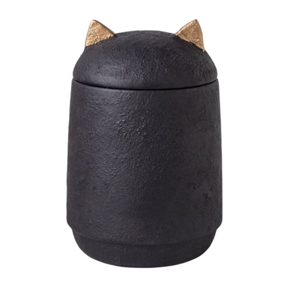 Mini Sealed Pet Cremation Urn for Ashes and Hair Small Memorial Jar with Lid for Dogs Cats Pet Funeral Supplies, 1.6in