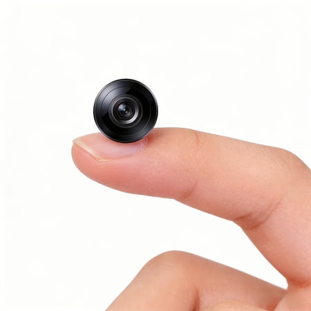 Mini Indoor WiFi Nanny Security Camera, 2.4G/5G Dual Band, Night Vision & Motion Detection, App Remote View for Home Baby Pet Office Monitoring