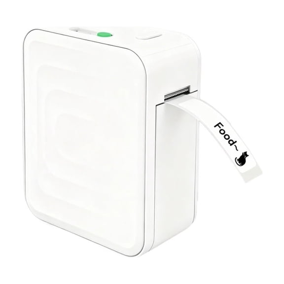 Mini Self-adhesive Label Printer Portable Thermal Inkless Labeling Machine Stickers Labels Maker