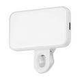 thumbnail image 1 of Mini Selfie Fill Light Rechargeable 3 Color Modes Adjustable Brightness Clip Lights Computers Mobile Phones On LED Photography, 1 of 9