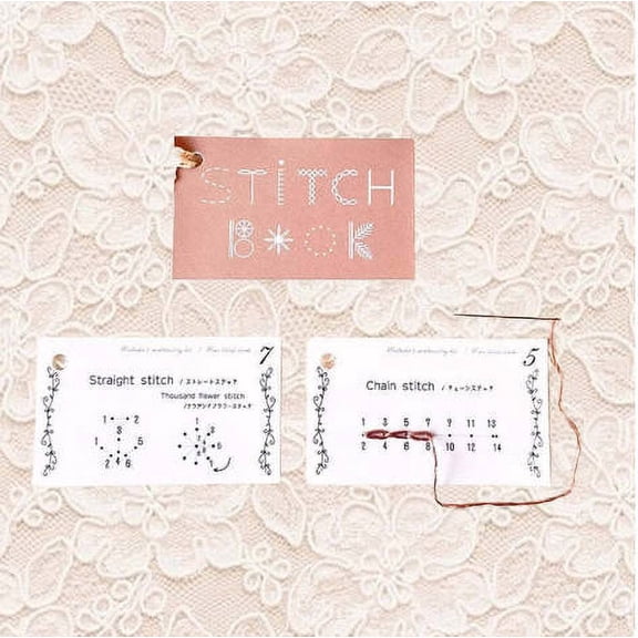 Mini Sewing Book DIY Mini Sewing Card Set Portable Mini Travel Sewing Kit Your Sewing for Embroidery Beginners Sewing Enthusiasts