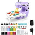 Mini Sewing Machine for Beginner, Easy Automatic Sewing Machine with