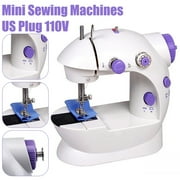 NOVASHION Mini Sewing Machine Handheld Portable Electric Sewing Machines Adjustable 2-Speed with Foot Pedal for Kids Childrens Beginners Embroidery Machine for Home Sewing