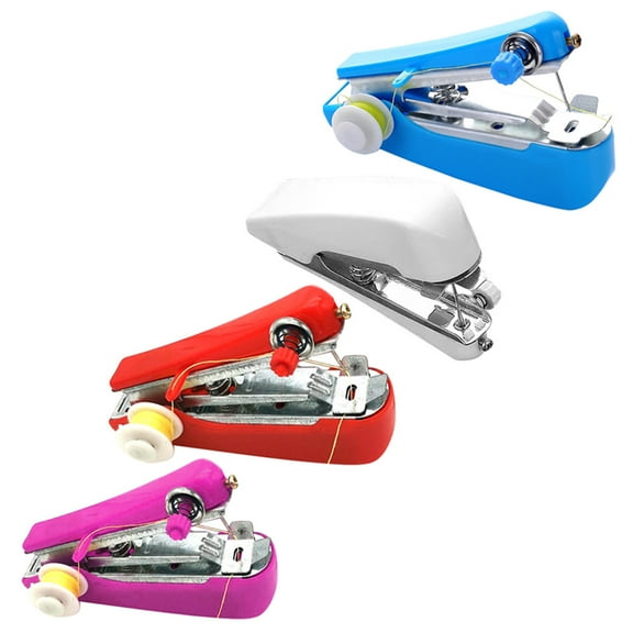 STRANDCHIC 4Pcs Professional Manual Sewing Machine Kit for Various Materials in Assorted Colors