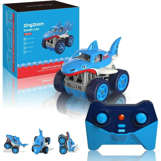 Mini Shark Remote Control Car, Rechargeable Fast Direct Charging RC