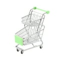 thumbnail image 1 of Mini Shopping Cart 1PC,Toy Shopping CartStainless Steel Utility Cart with -Degree Wheels for Creative Play & Organization, 1 of 9