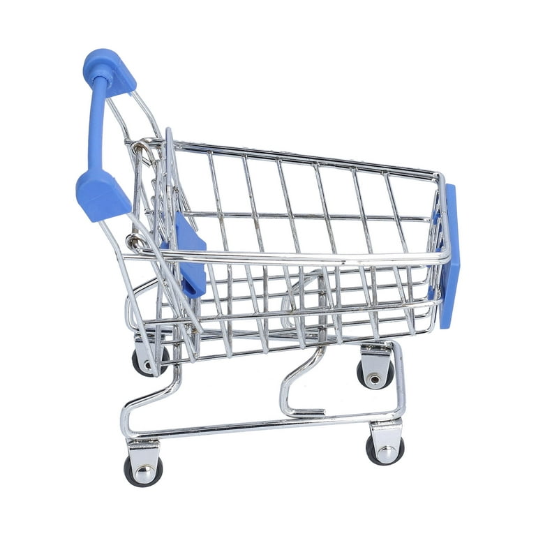 Mini Shopping Cart, Ideal Gift Mini Shopping Utility Cart Sturdy Durable  For Home For Office For Kitchen
