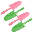 thumbnail image 1 of TABLETREANDS Planting Spade Pink Iron 4Pcs 10.61X2.75X0.79in, 1 of 6