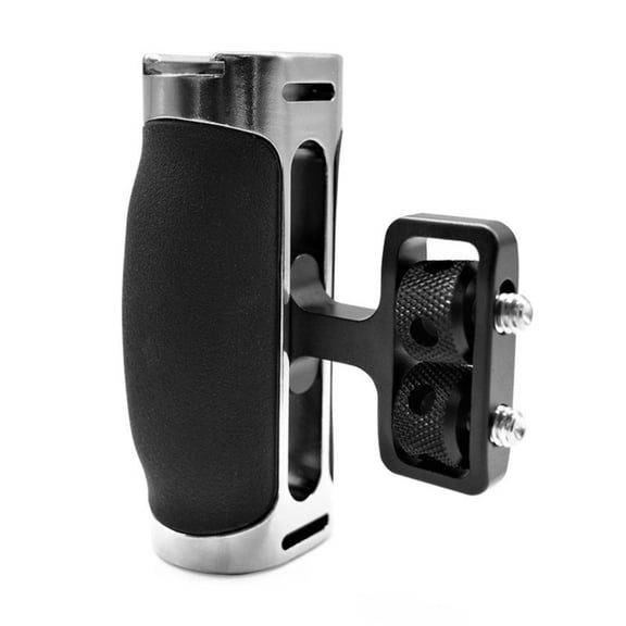 Mini Side Handle Camera Hand Grip Stabilizers For DSLR Mirrorless Video Cameras With Cold Shoe Mount 1/4-20 Screws Mount