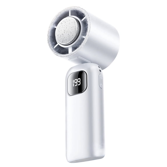 Mini Silent High Speed Handheld Fan, Adjustable 199 Speed Cooling Device, Portable USB Rechargeable Air Fan, Strong Wind Summer Travel Fan, Compact Pocket Air Device