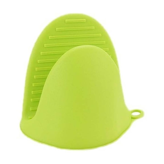 Mini Silicone Heat-Resistant Pinch Mitts Set, 446°F Non-Slip Oven Gloves for Cooking & Baking, Food-Grade Flexible Pot Holders, Easy-Store Hanging Loop, 1*Heat-Proof Clip
