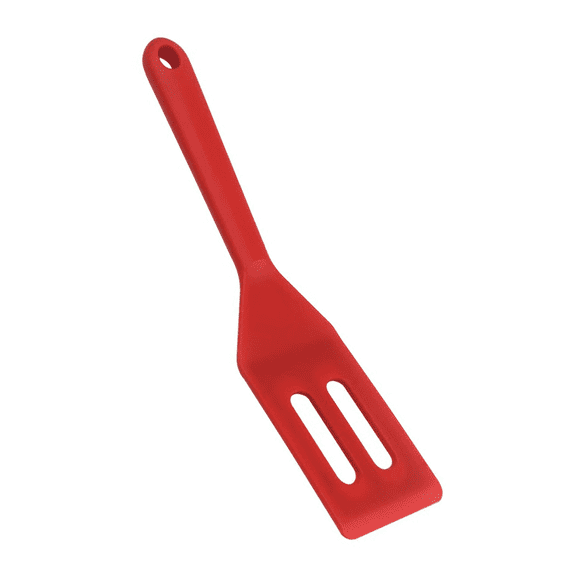 Mini Silicone Spatula  MANMOCHY Small Red Spatula Turner for Non-Stick Frying Pans