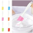 thumbnail image 1 of Mini Silicone Spatula Set Heat Non Stick Kitchen Tools For Baking Cooking Mixing Small Rubber Scrapers, 1 of 8