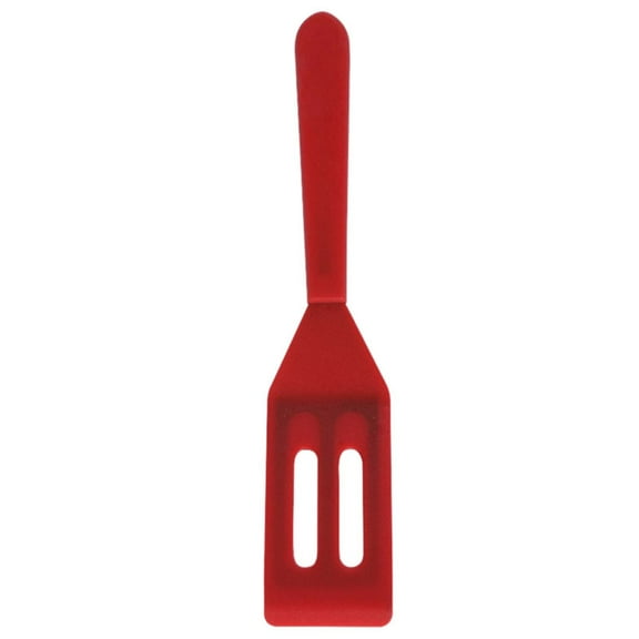 Mini Silicone Spatula for Baking - Heat Resistant Non-Stick Cookie Turner Cake Transfer Tool Kitchen Utensil Red (1Pcs)