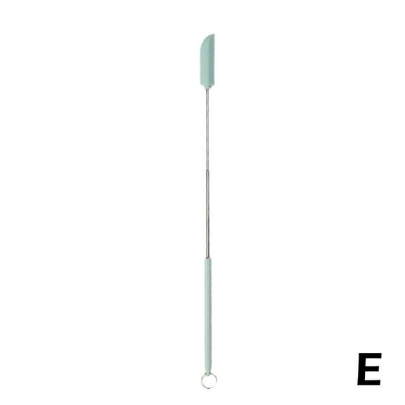 Mini Silicone Telescopic Spatulas Multipurpose Double-Headed Cream Cake Scrapers W1T5