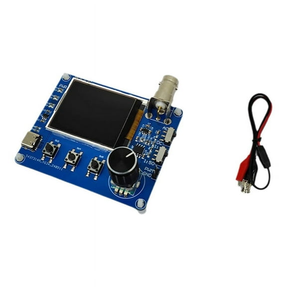 Mini Simple Oscilloscope with 1.8 Inch TFT Color Display, Waveform Measurement, Frequency Meter, Square Wave Output