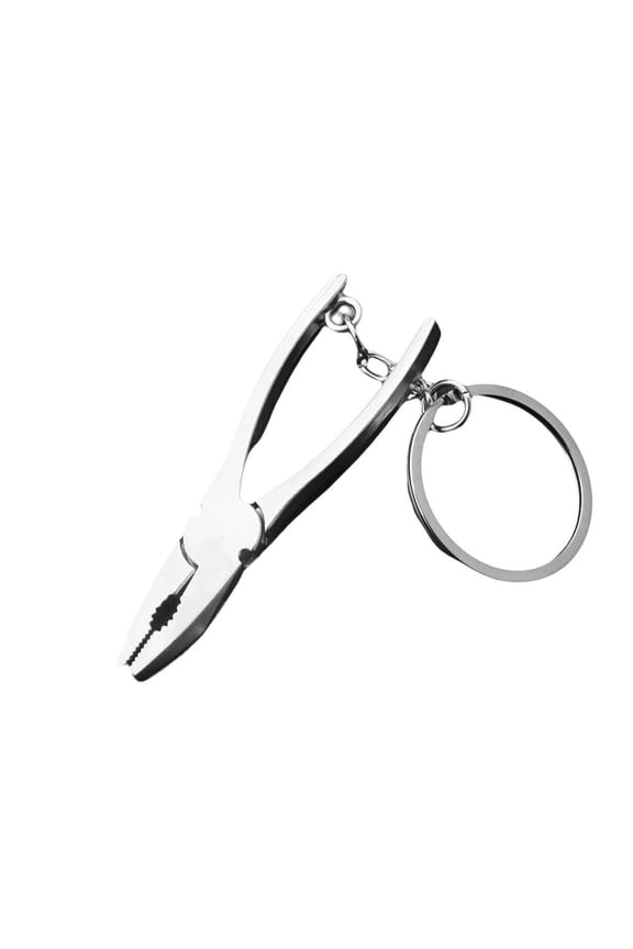 Mini Simulated Tool Keychain - Zinc Alloy Utility Keyring with Wrench and Screwdriver