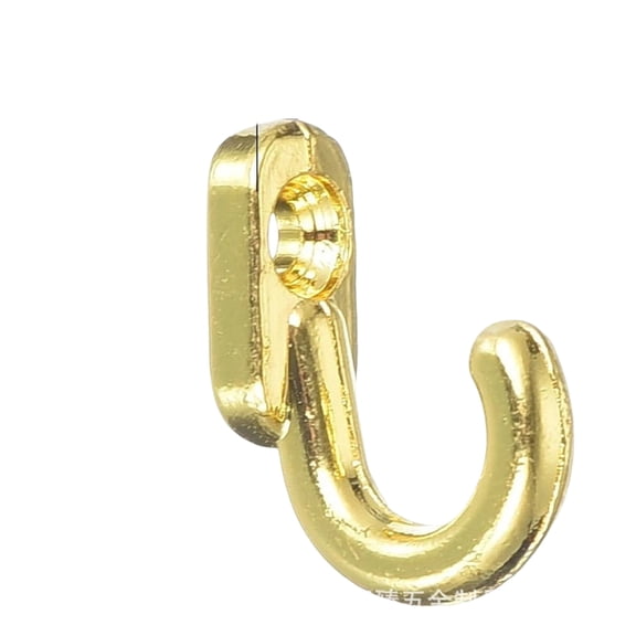 Mini Single Hole J Hook, Versatile Wall-Mounted Storage Hook, For Clothing Kitchen Door Wardrobe Hats Coats