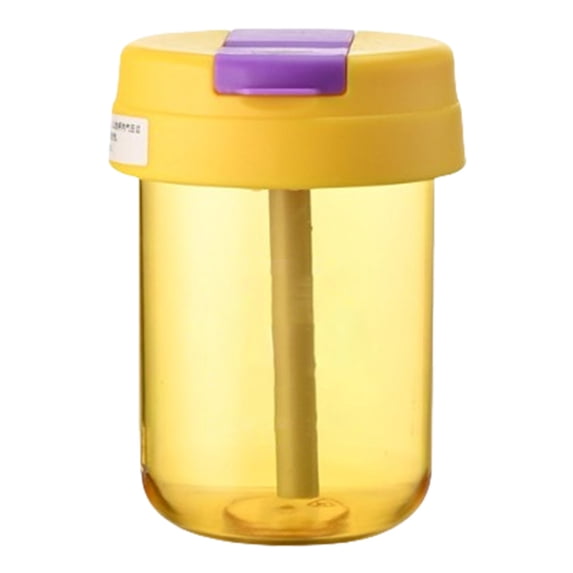 Mini Sippy Cup for Youngsters, Leak Proof Portable Straw Water Bottle, Small Sports Drink Container for Campus, Outdoor, and Travel, Lightweight Plastic Hydration Bottle