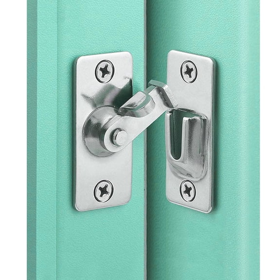 Mini Size 90 Degree Door Latch Sliding Door Lock Screen Door Latch Pocket Door Latch