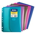 thumbnail image 1 of Mini Size Binder Pocket, Side Loading, Assorted, Pack of 18, 1 of 4