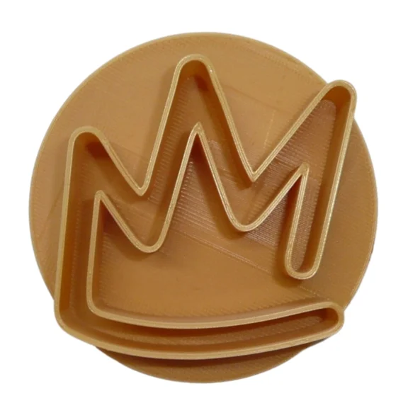 Mini Size Crown Design Concha Cookie Cutter Mexican Sweet Bread Stamp Pr5085